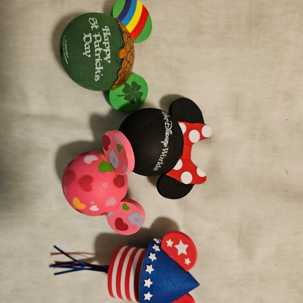 Disney Festive Mickey Mouse Ears Trio